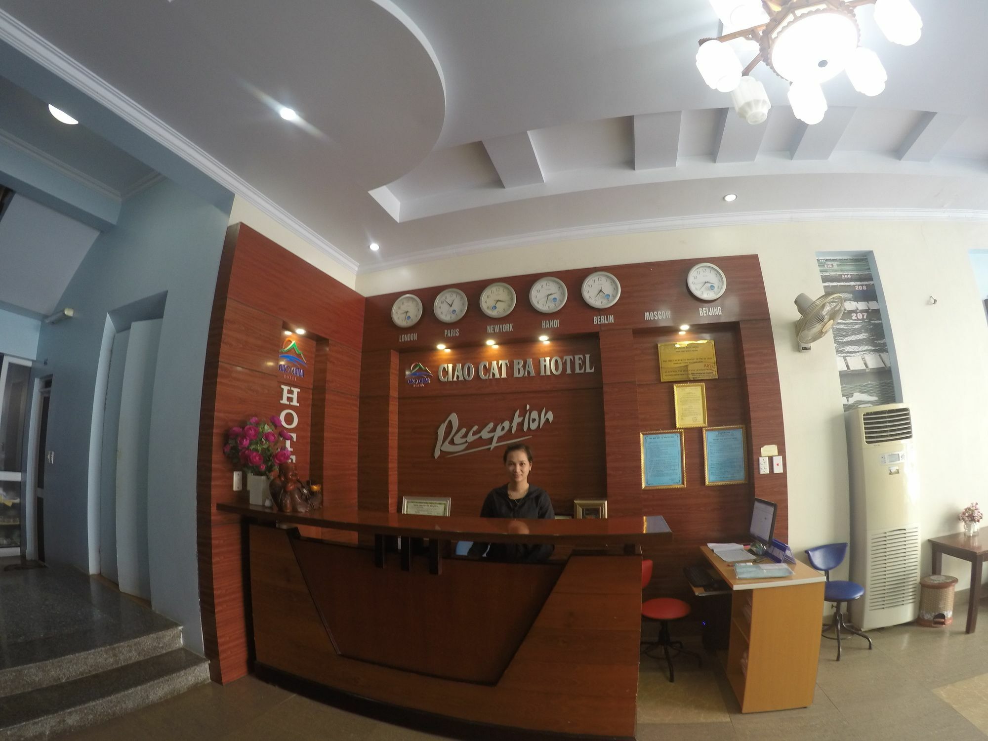 Ciao Cat Ba Hotel Chan Chau Eksteriør billede